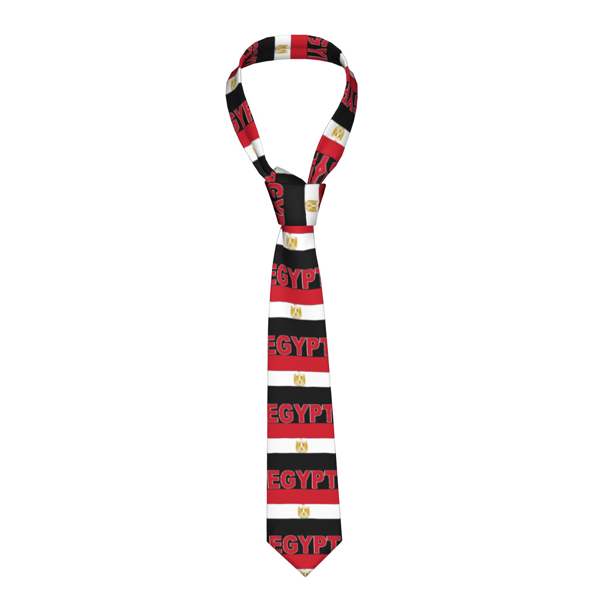 Men Accessories Egypt - Gravata com Design da Bandeira do