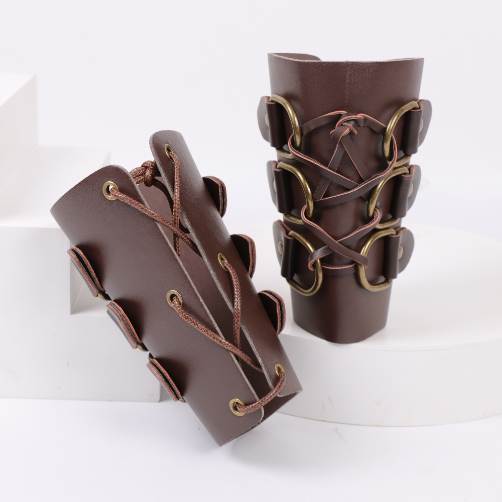 Men Accessories Style - Luvas longas de couro para tiro