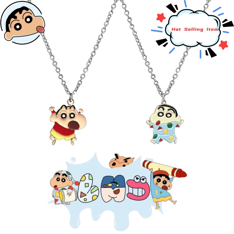 Men Accessories Pendant - Colar de desenho animado Crayon Shin-chan,