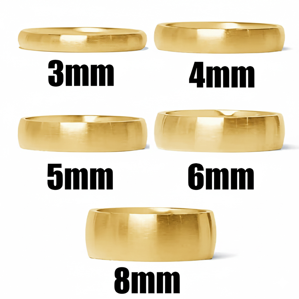 Men Accessories Shop - Anel de Aço Inoxidável 316L para