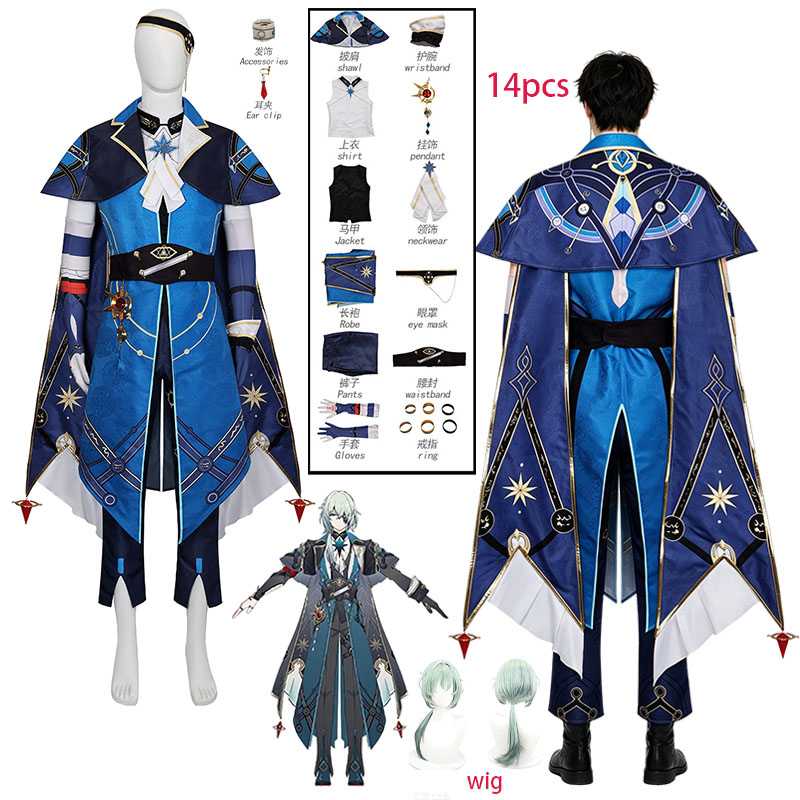 Men Accessories Korea - Fantasia Completa de Cosplay Anaxagoras do