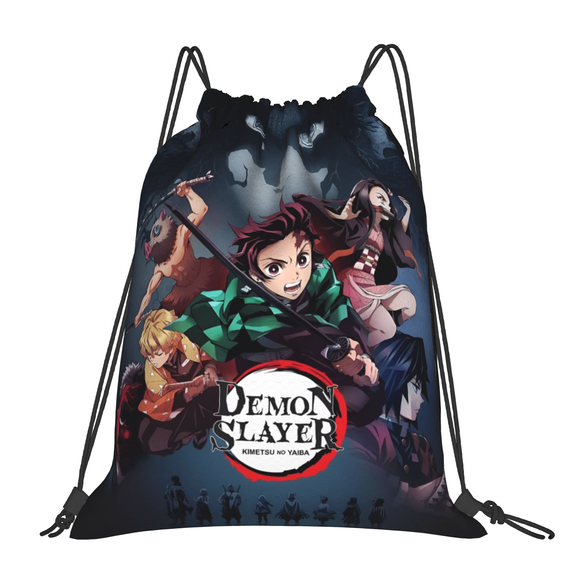 Men Accessories Shop - Mochila Personalizada D-Demons Slayers com Cordão