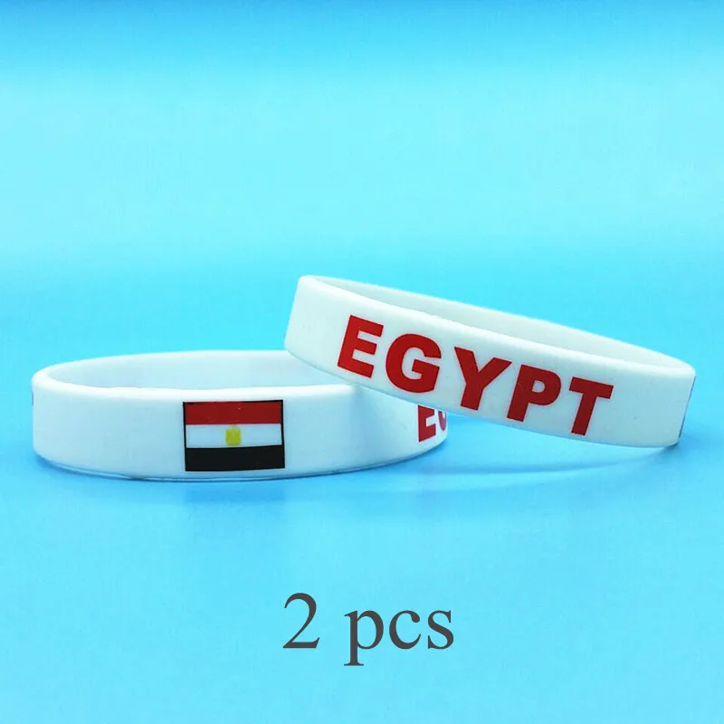 Men Accessories Egypt - Pulseira de silicone com a bandeira
