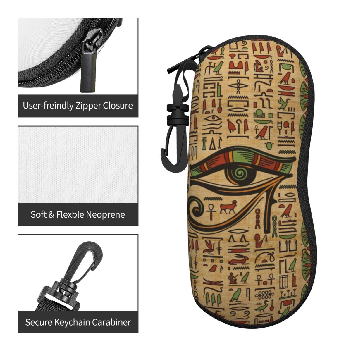Personalizado egípcio olho de  - Men Accessories Egypt avaliação e preço