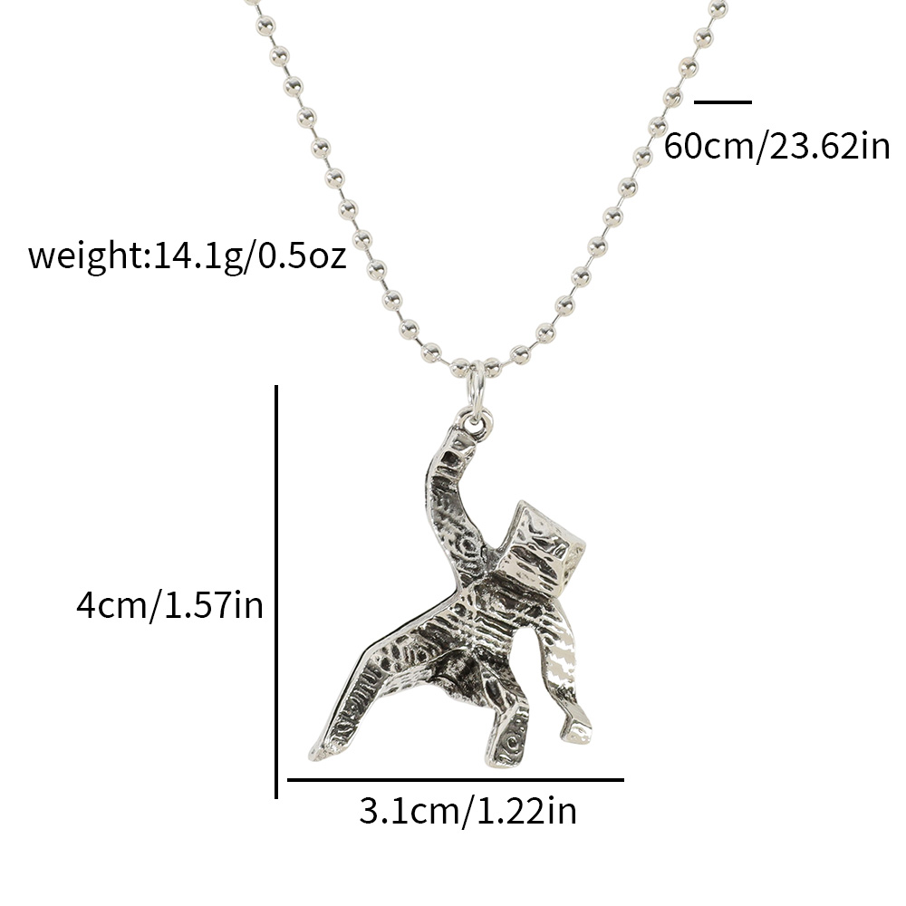 Colar com Pingente 3D de Homem - Men Accessories Pendant avaliação e preço