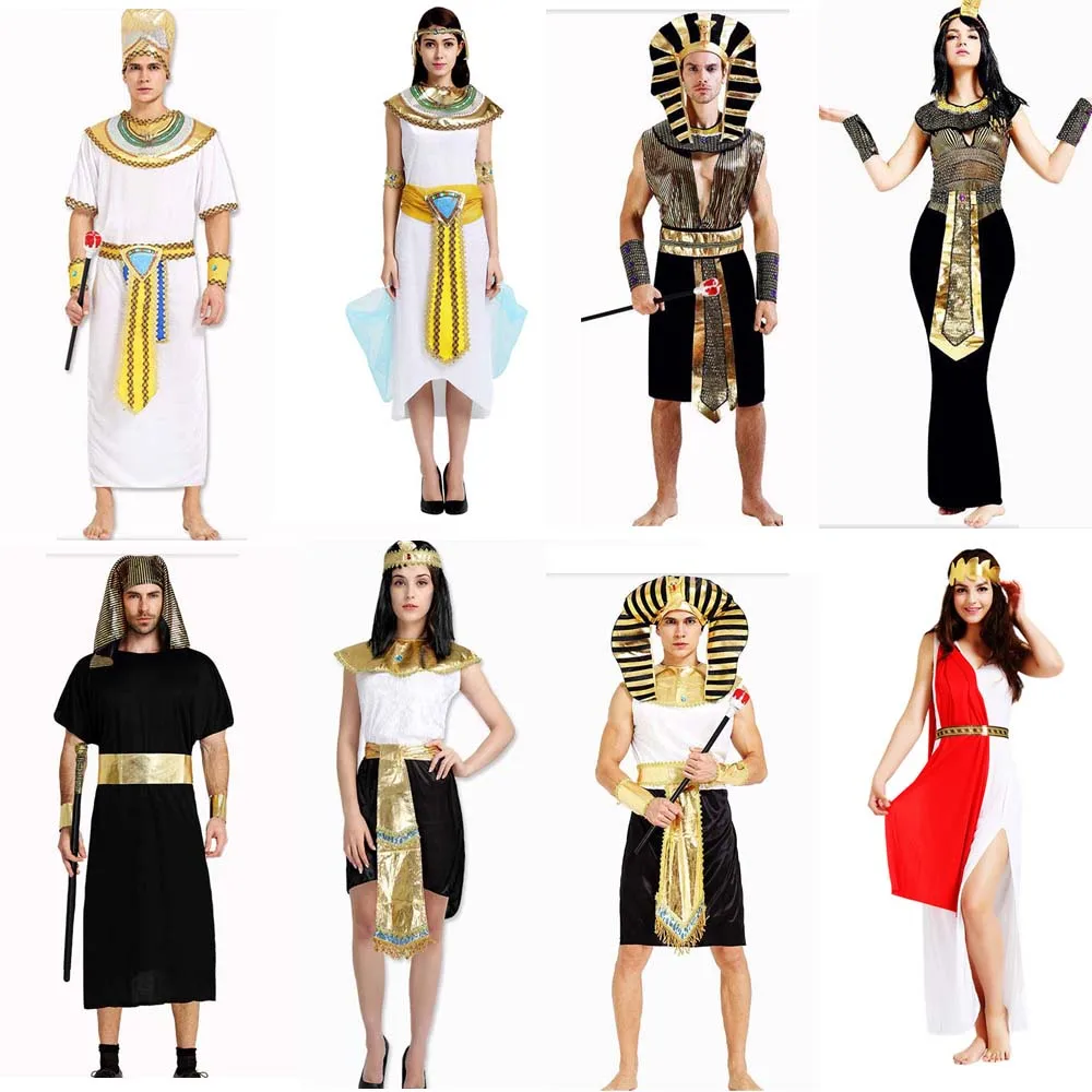 Fantasia de Faraó do Antigo Eg - Men Accessories Egypt avaliação e preço