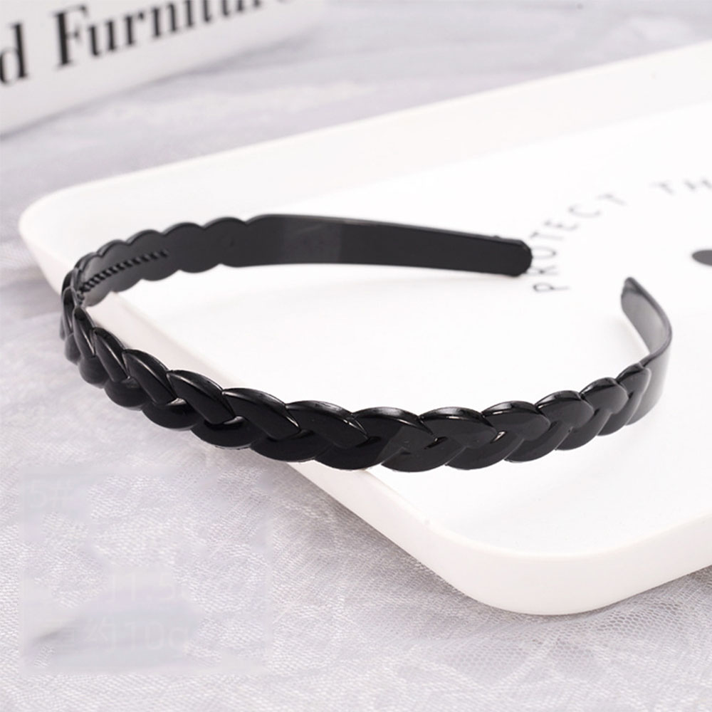 Tiara de Resina Preta Ondulada - Men Accessories Shop avaliação e preço