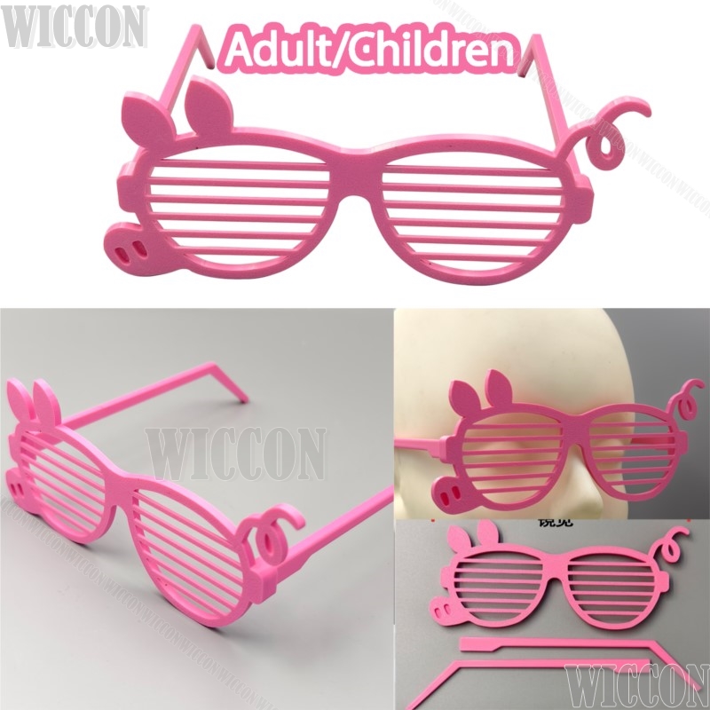 Óculos de porco rosa kawaii ra - Men'S Accessories With Suits avaliação e preço
