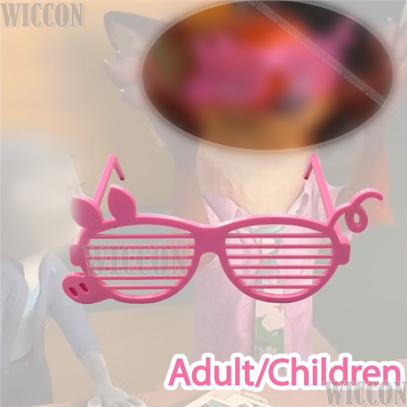 Óculos de porco rosa kawaii ra - Men'S Accessories With Suits avaliação e preço
