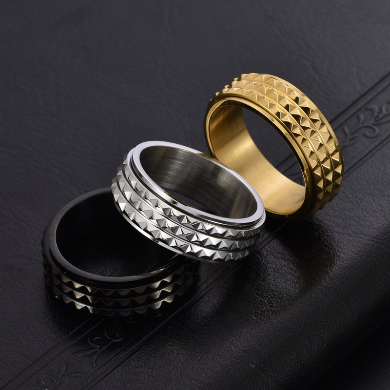 Anéis de aço inoxidável com pi - Men Accessories Egypt avaliação e preço