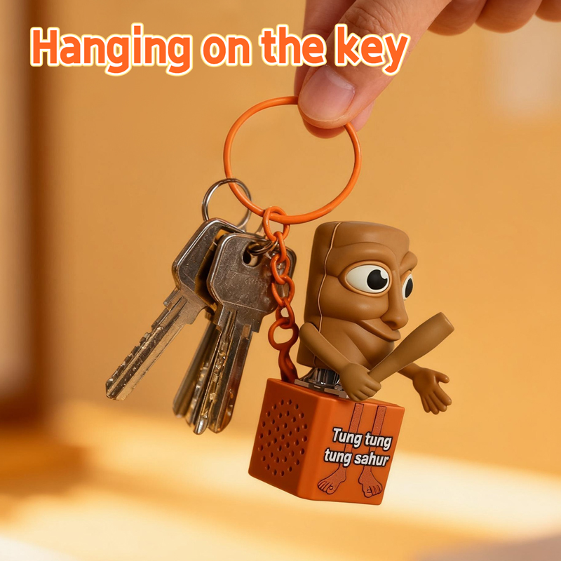 Novo Chaveiro Tung Tung Tung S - Men Accessories Pendant avaliação e preço