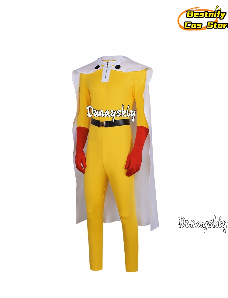 Saitama homem cosplay macacão  - Men Accessories Korea avaliação e preço