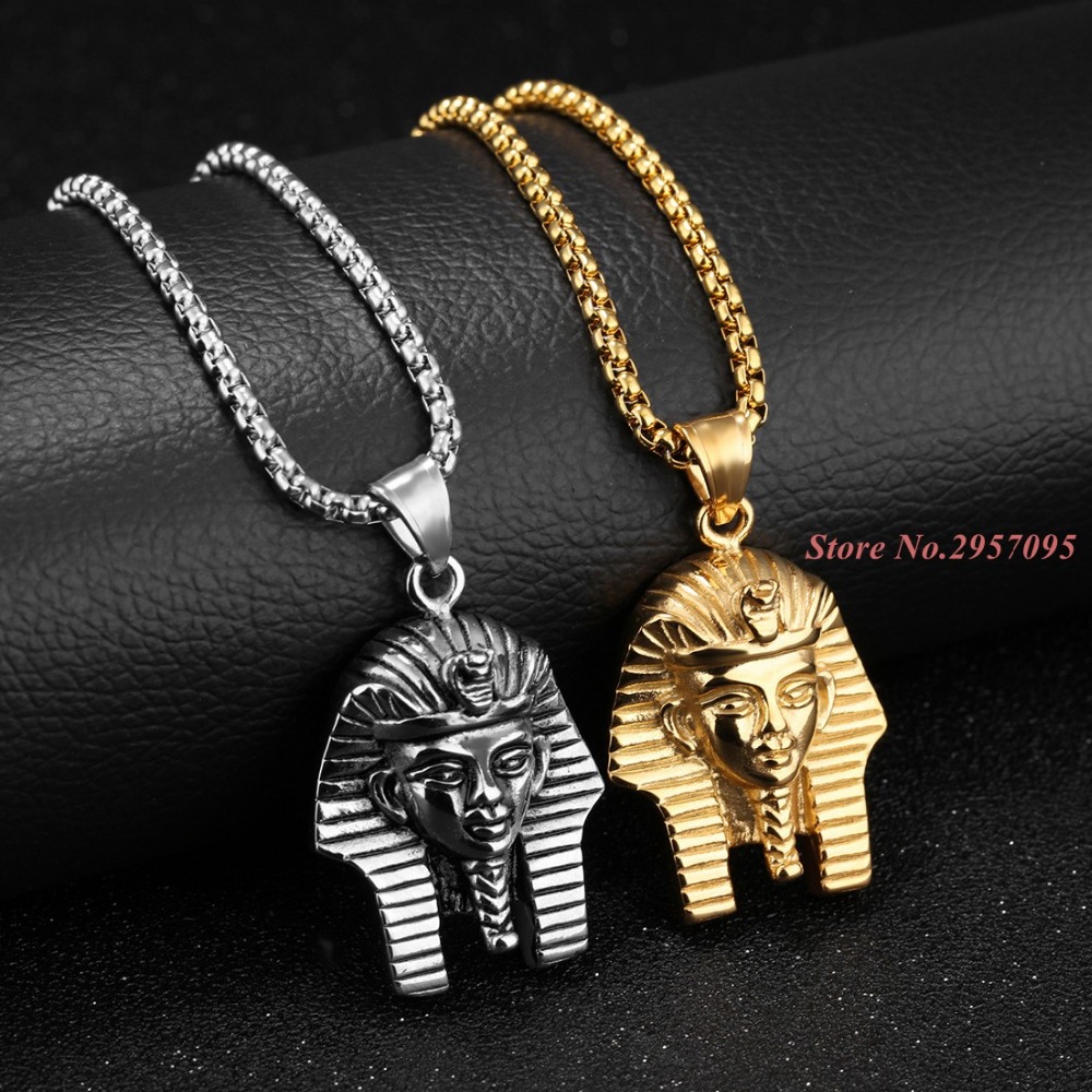 Pingente vintage de faraó e eg - Men Accessories Egypt avaliação e preço
