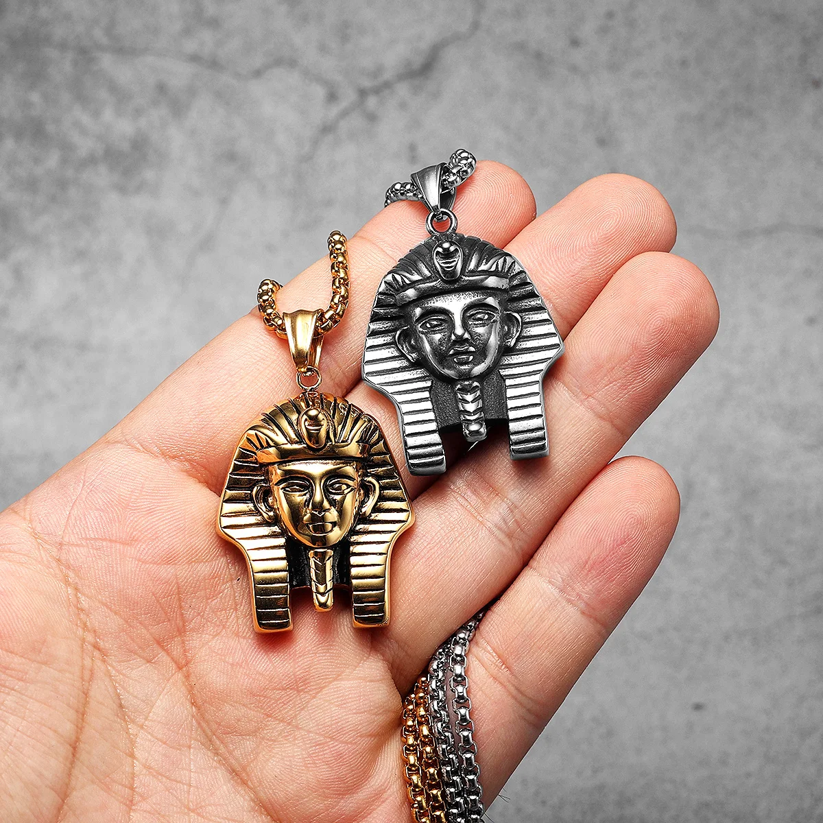 Egito faraó esfinge masculino  - Men Accessories Egypt avaliação e preço